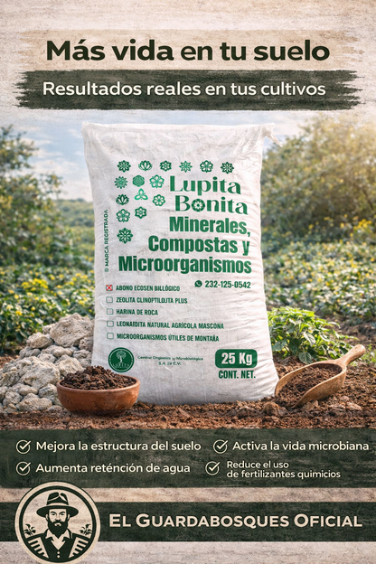 ECOSEN Biofertilizante Regenerativo para Suelos Degradados | Activa Vida Microbiana y Fertilidad Real