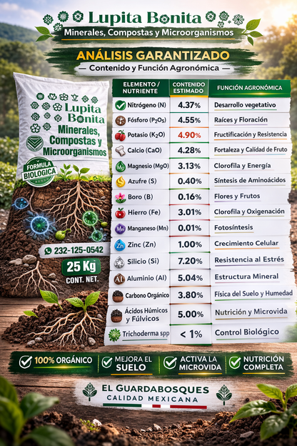 ECOSEN Biofertilizante Regenerativo para Suelos Degradados | Activa Vida Microbiana y Fertilidad Real