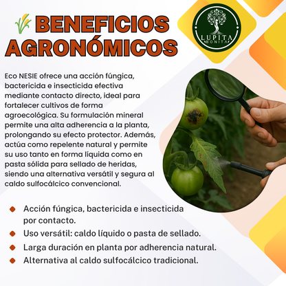 Eco NESIE – Caldo rojo agroecológico de amplio espectro para control de plagas y enfermedades