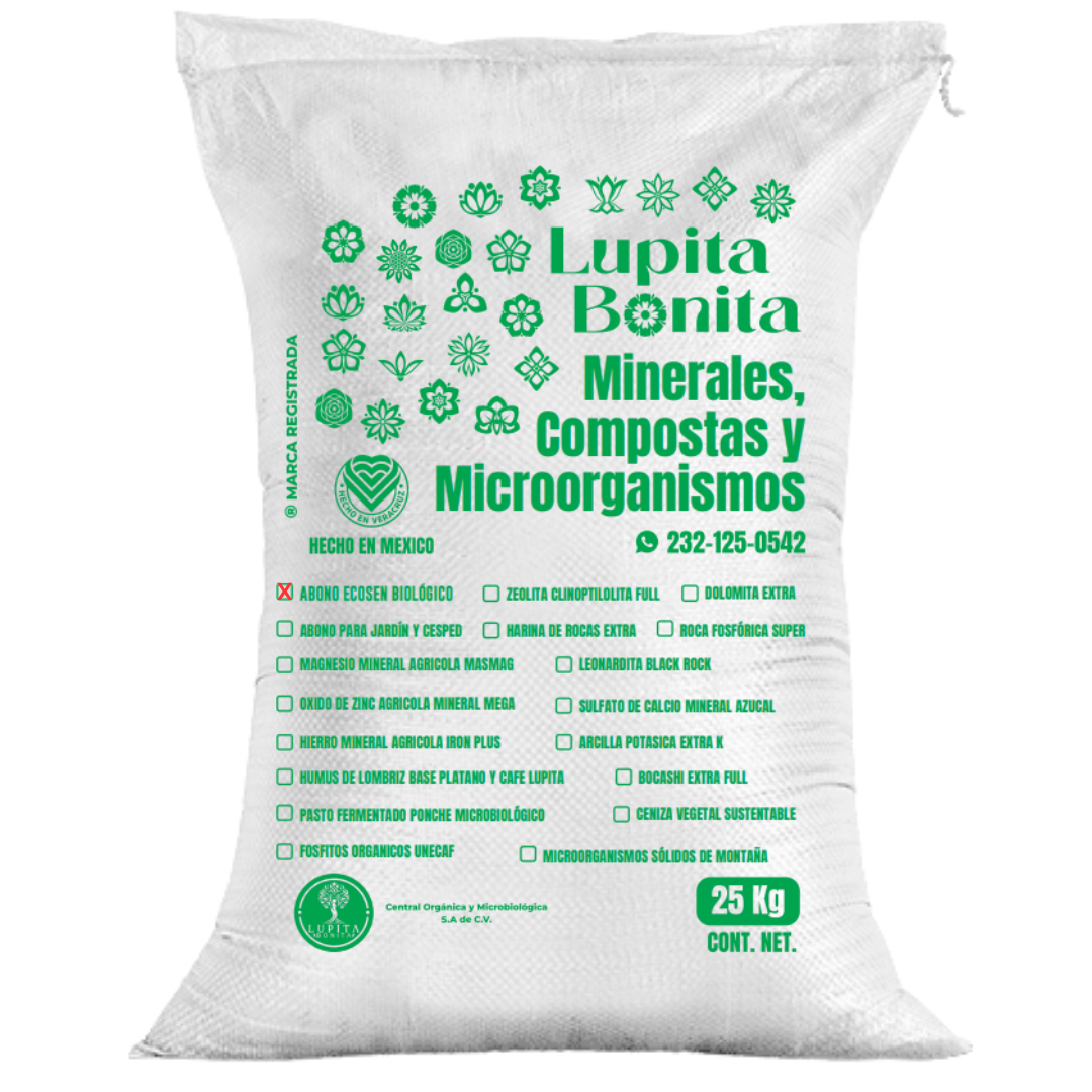 ECOSEN Biofertilizante Regenerativo para Suelos Degradados | Activa Vida Microbiana y Fertilidad Real